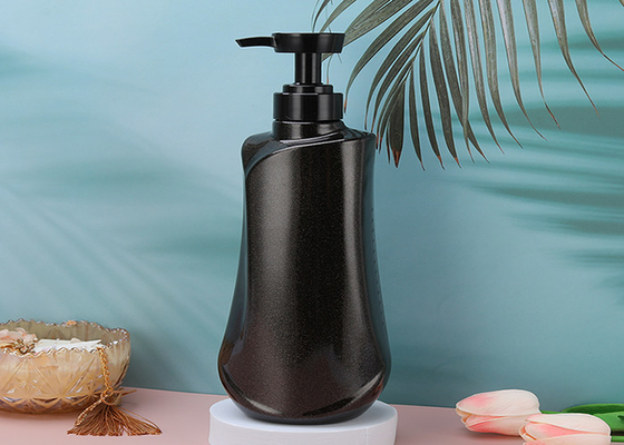 ポンプ漏出証拠が付いている黒い詰め替え式4C PETGのプラスチック ローションのびん