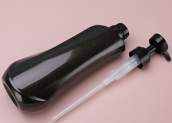 ポンプ漏出証拠が付いている黒い詰め替え式4C PETGのプラスチック ローションのびん