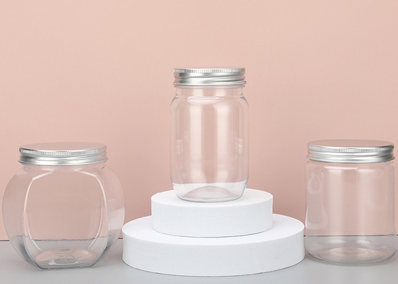 280mlアルミニウム帽子の広い口のふた32gが付いているプラスチック瓶の容器