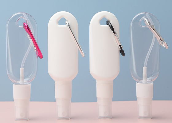 Keychain旅行プラスチック手のSanitizerは30ml OEM ODM OBMをびん詰めにする