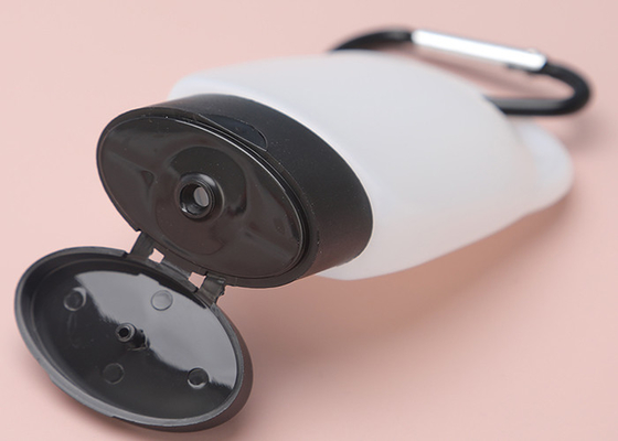 PE旅行30ml 1つのOz手のSanitizerはKeychainとの空をびん詰めにする