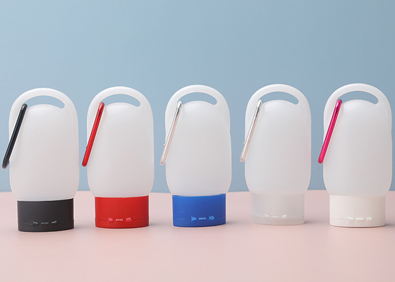 PE旅行30ml 1つのOz手のSanitizerはKeychainとの空をびん詰めにする