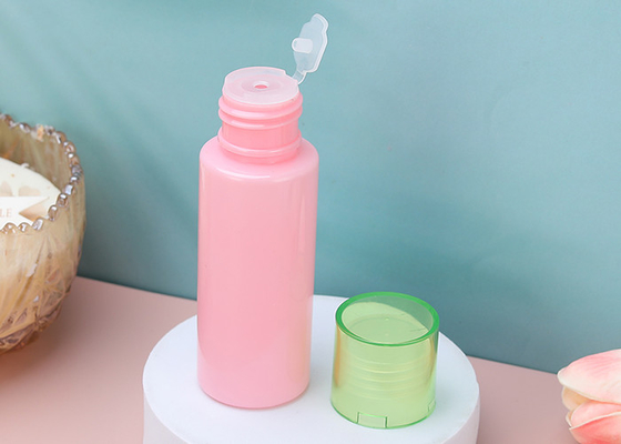 皮の本質21mmフリップ上が付いている1匹のOzプラスチック ペット化粧品のびん