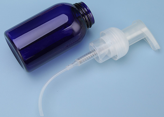 空の青いムースのOEMを印刷する顔の洗剤の泡ポンプびんスクリーン