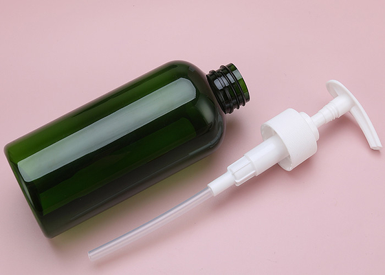 ホットセール クリア 空き PET 500ml シャワーゲル プラスチックボトル ヘアケア ホワイト フラット・スクエア シャンプー ローション ポンプ プラスチックボトル
