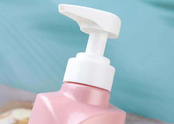 Pearlescentピンク ペット ポンプは750mlプラスチック ボディ洗浄ビンをびん詰めにする