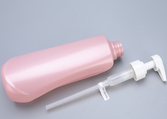 Pearlescentピンク ペット ポンプは750mlプラスチック ボディ洗浄ビンをびん詰めにする