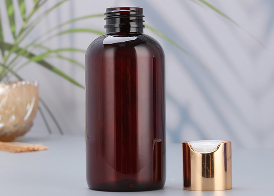 120ML無光沢の黒いローションのびんは16のOzボストンの円形のプラスチックびんをかわいがる