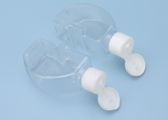 ねじ帽子再生利用できる120mlが付いているOEMの倍のクラムシェルのプラスチックびん