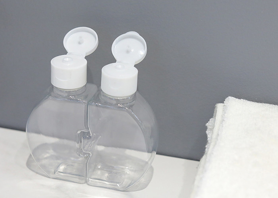 ねじ帽子再生利用できる120mlが付いているOEMの倍のクラムシェルのプラスチックびん