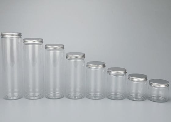 65mmのプラスチック瓶の容器透明なペット広い口はODMを震動させる