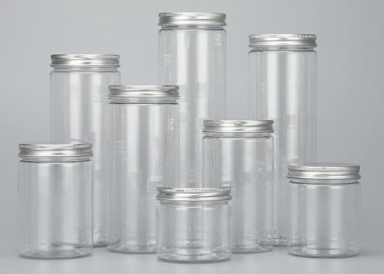 65mmのプラスチック瓶の容器透明なペット広い口はODMを震動させる