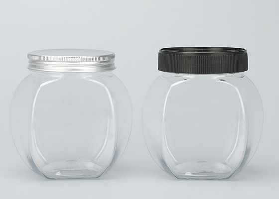 65mmの広い口の乾燥した食糧ピーナッツ バターのためのプラスチック瓶の容器