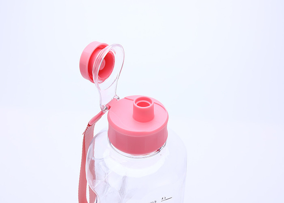 Leakproofフリップ自由なハンドルBPAが付いている上2lプラスチック水差し