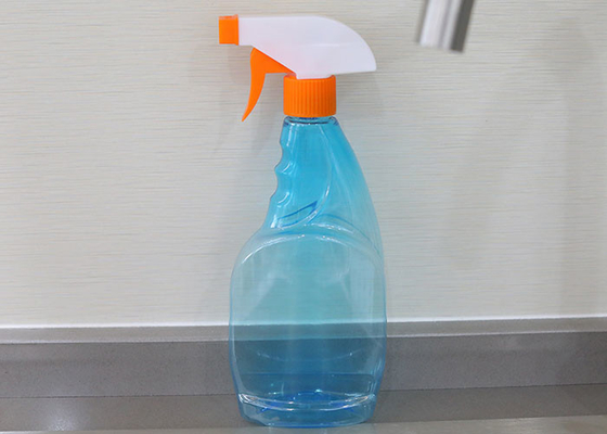 口径25mmの500mlクリーニングの解決のためのプラスチック制動機のスプレーヤーのびん