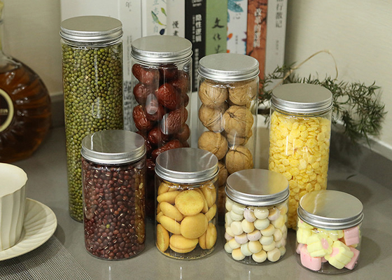 カスタマイズ プラスチック 貯蔵器 アルミ 蓋 ソリューション