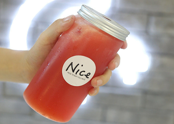 ミルクの茶350ML 500MLのためのプラスチック再使用可能なジュースのびん