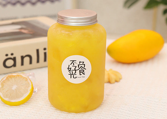 ミルクの茶350ML 500MLのためのプラスチック再使用可能なジュースのびん