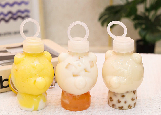 引張環カバー ミルクの茶は400ml Squeezableジュースのびんをびん詰めにする