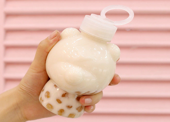 引張環カバー ミルクの茶は400ml Squeezableジュースのびんをびん詰めにする