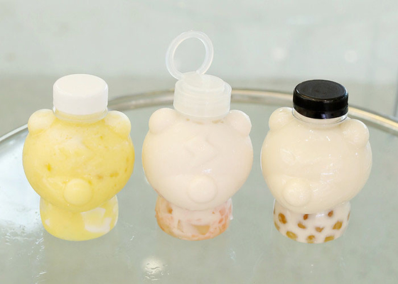 引張環カバー ミルクの茶は400ml Squeezableジュースのびんをびん詰めにする