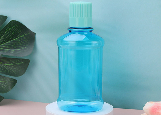 BPAの帽子が付いている自由な空のプラスチックうがい薬のびん250ml