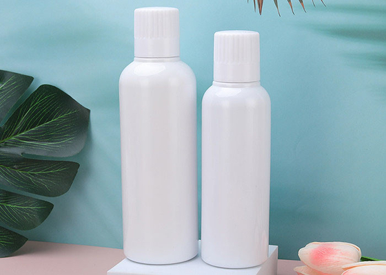 240ml 330mlの帽子が付いている再使用可能なプラスチックうがい薬のびん