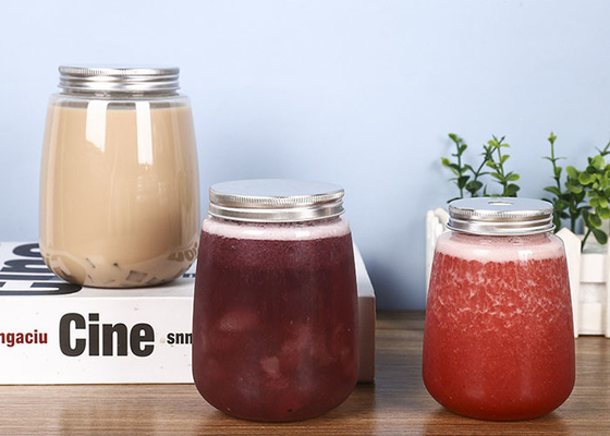 カバーが付いている350ml 500ml 650mlのミルクの茶びん