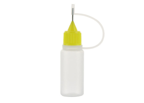 100%のHDPEの電子タバコ オイルの針の帽子のびん3ml 5ml 10ml