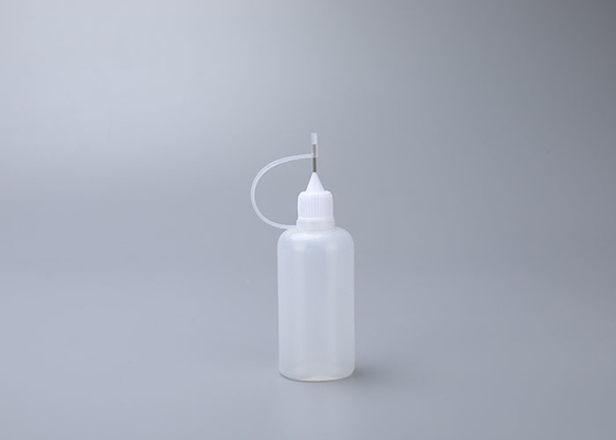 鋼鉄針の点滴器と再使用可能な食器洗い洗剤のびん50ml Squeezableプラスチック