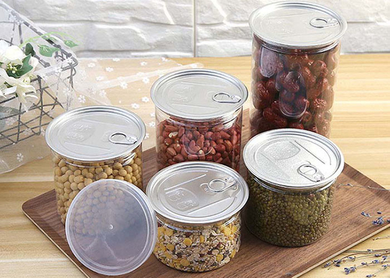 カスタマイズ プラスチック 貯蔵器 アルミ 蓋 ソリューション