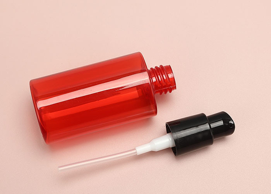60ml 150ml分配のローションのシャンプーのための赤い空のプラスチック ポンプびん