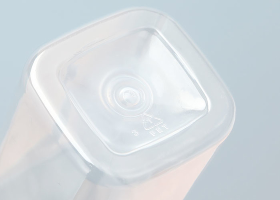 ポンプ ディスペンサーが付いている空の明確なプラスチック ローションのびん