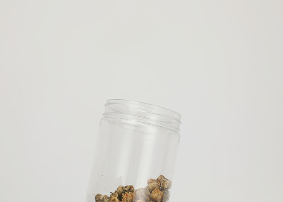 ペット プラスチックJarsWithプラスチックねじ上のふた295ML 380MLのあたりの広い口