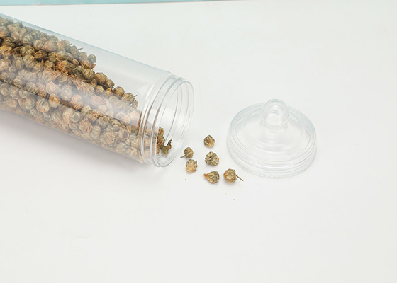 個人化されたねじ塔の形のふたを持つ650ML花の茶びんのプラスチック ペット