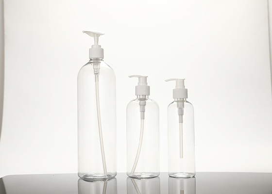 ペット空のプラスチック ポンプはシャンプーのローションのための500ml 1000mlをびん詰めにする