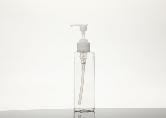 300ml詰め替え式の正方形のプラスチック ポンプはロック式の漏出証拠とびん詰めにする