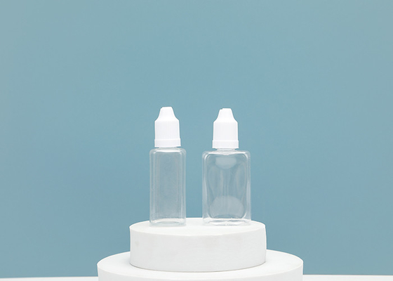 タンパーの証拠Eのオイルのための液体のプラスチック点滴器のびん30ml
