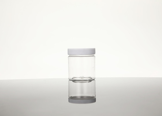 自由なふたおよびラベルBPAが付いている100mlゆとりの空の詰め替え式の円形のプラスチック瓶