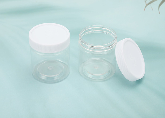 自由なふたおよびラベルBPAが付いている100mlゆとりの空の詰め替え式の円形のプラスチック瓶