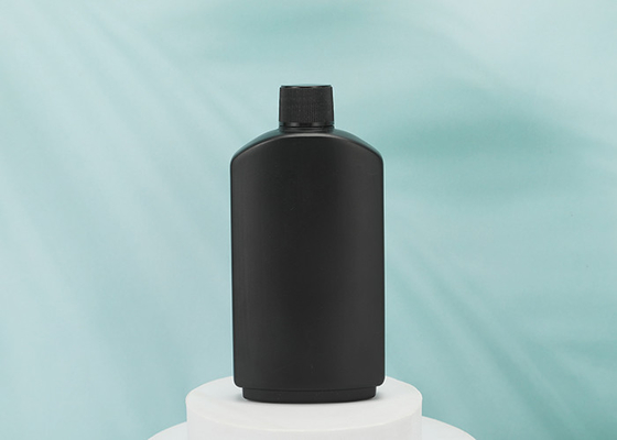 正方形および平らな4ozプラスチックHDPEのシャンプーはインクのための120mlをびん詰めにする