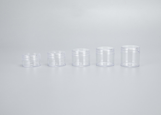 5g 30gのねじ帽子のふたのプラスチック円形が付いている化粧品のサンプル容器