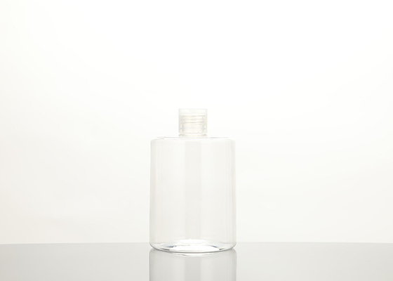 シャワーのゲル手のSanitizerのための16oz透明で平らな肩のプラスチックびん