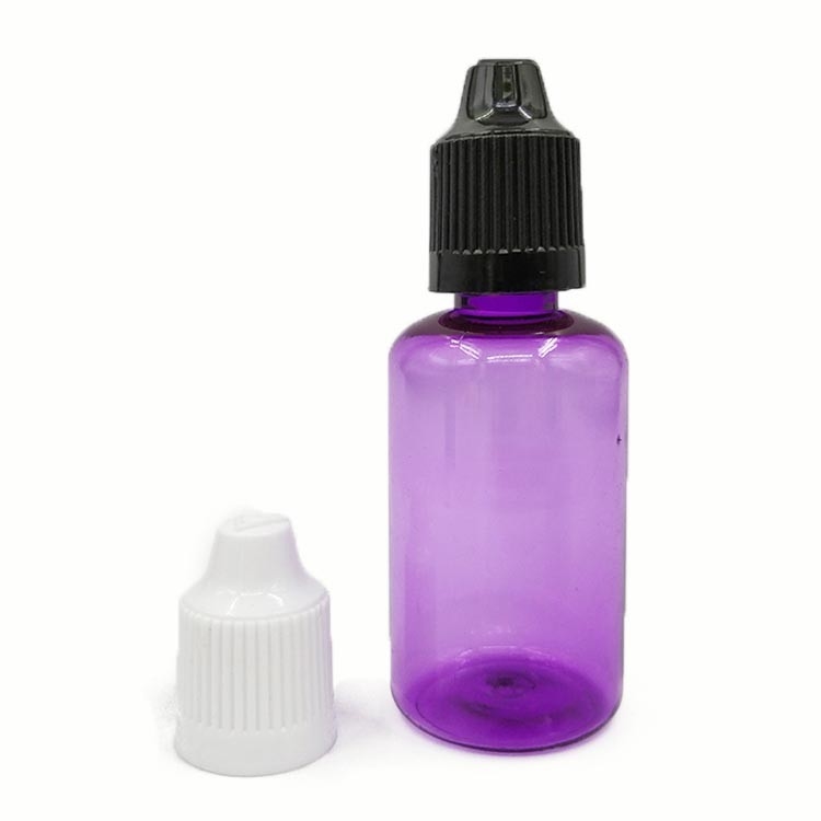 30ml プラスチックのドロッパーボトル 圧縮可能な眼液 ドロッパーボトル 漏れ防止キャップ プラスチック