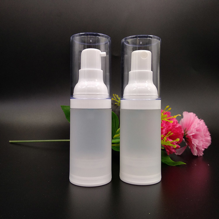丸 30ml プラスチック 化粧品 容器 合成液体配給器 フリップ トップ 閉塞型