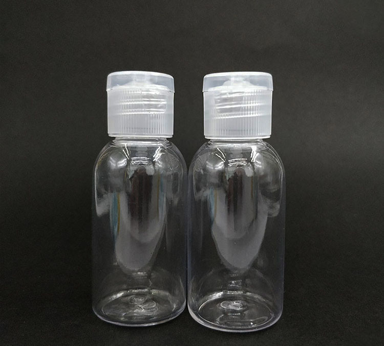 無料サンプル 透明なPETプラスチックボトル フリップキャップ 空のボトル フリップキャップ クリームボトル フリップキャップ