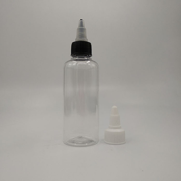 固い密封付きのカスタムカラープラスチックスクリュートップボトル 持久性のある保管のために
