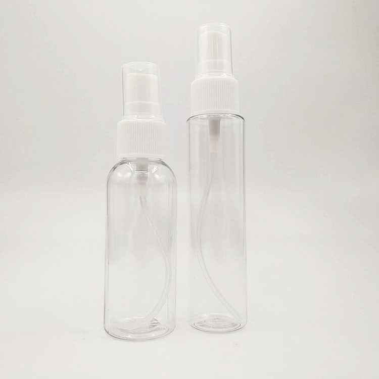 空き細薄霧 PET 30ml 50ml 100ml 120ml 150ml 200ml 250ml 500ml アンバーホワイト クリアなプラスチックスプレーボトル 化粧品用