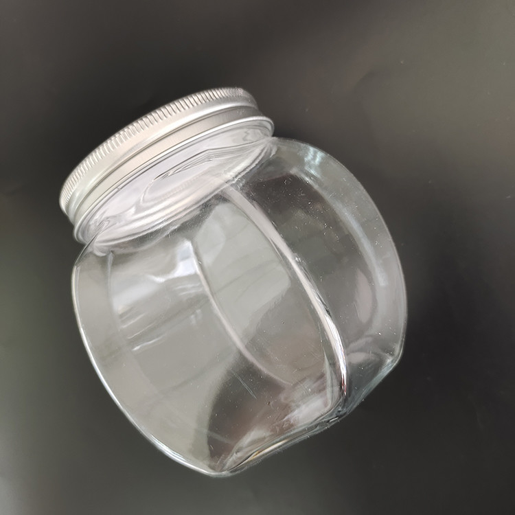 8オンス 耐久性のあるプラスチック容器 アルミホイルとカスタムラベル