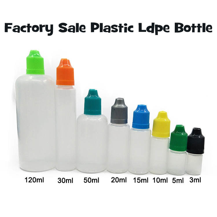 18mm ネックサイズ E 液体ボトル 10ml 15ml 30ml 60ml 80ml 100ml 電子タバコ用